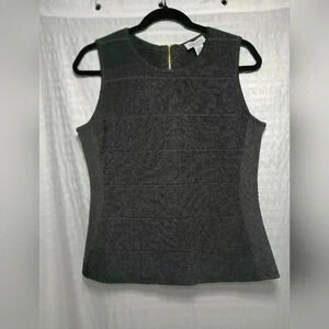 Carmen Marc Valvo Back zipper, tank top. Ladies Size L NWT